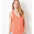 Bella+Canvas Women's Flowy V-Neck Tank Top